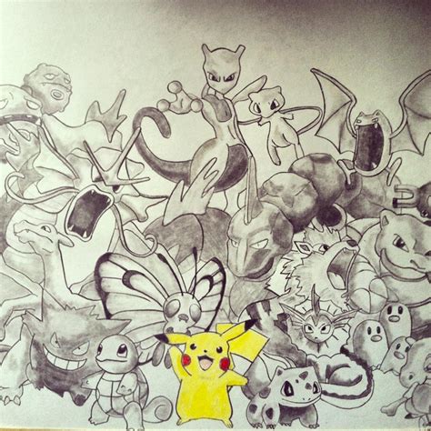 pokemon hard drawing|best pokemon to draw.